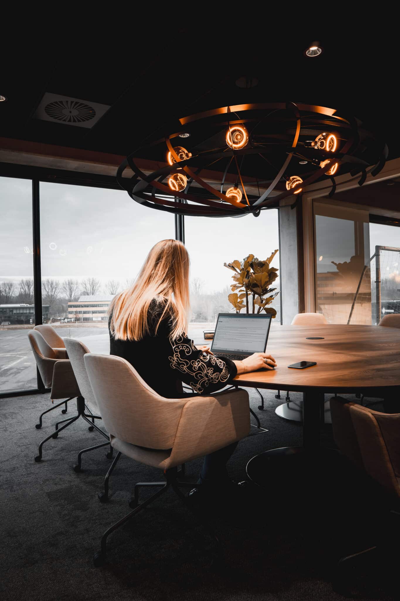 Jennita aan het werk